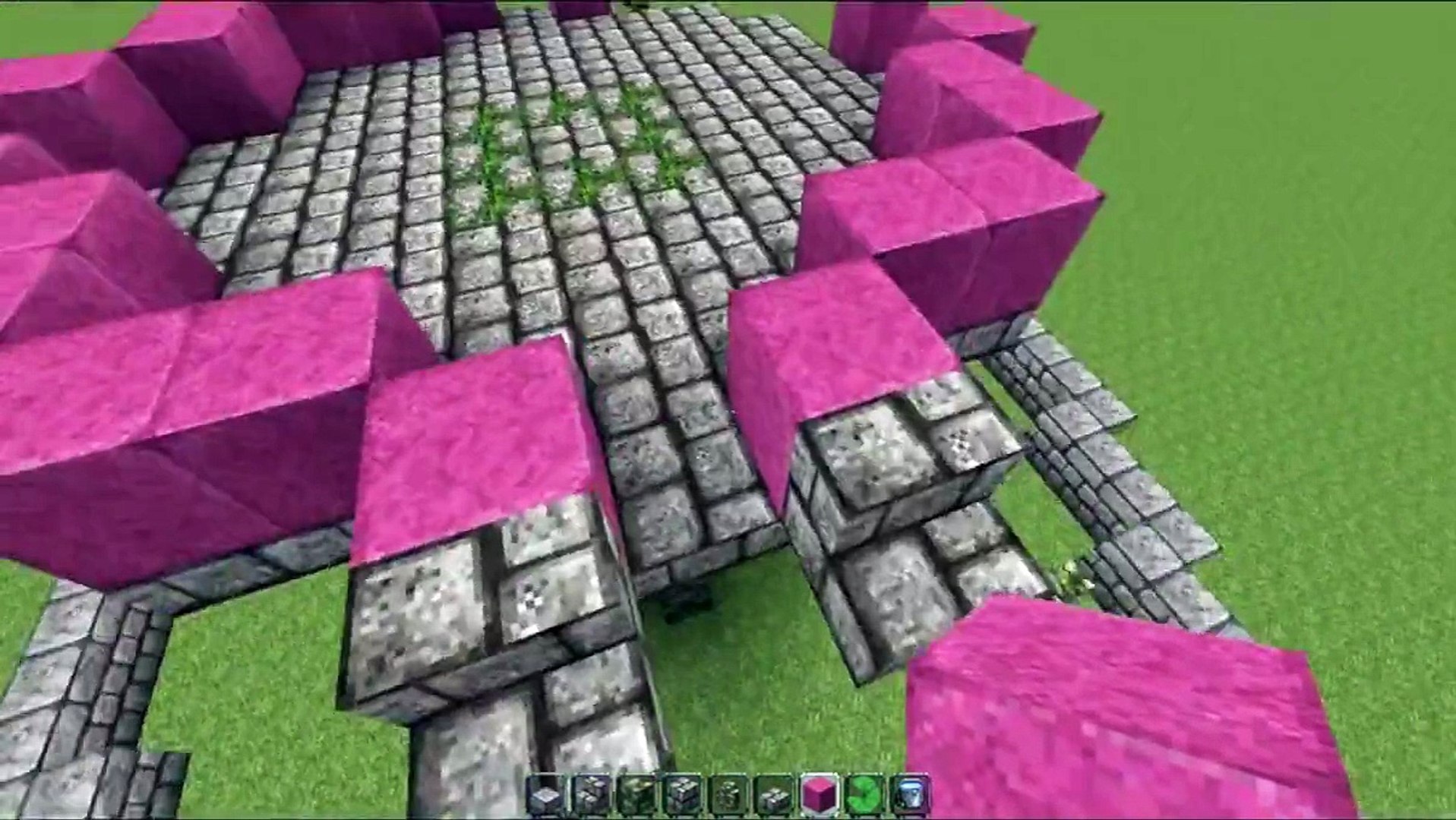 Minecraft Tutorial Brunnen Bauen Build A Fountain Video Dailymotion