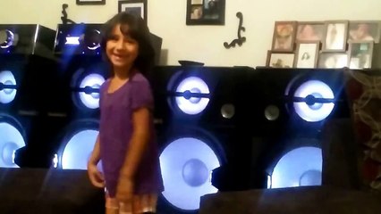 My baby girl loves dancing.