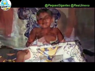 MIGUEL ANGEL su verdadera historia en Pequeños Gigantes.