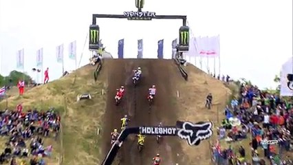 Jeffrey herlings crash MXGP of germany 2015