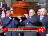 Pueblo venezolano acompaña a Carlos Escarrá en Capilla Ardiente de la Asamblea Nacional