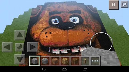 Mcpe Awesome Maps - Fnaf Freddy pixel art