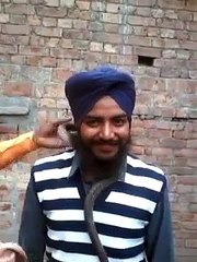 punjabi guy fun with snake gone wrong