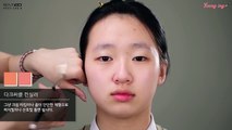 10대 학생 메이크업   홑꺼풀 내츄럴 메이크업   korean students makeup   korean single eyelid natural makeup tutorial
