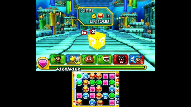 Puzzle & Dragons Super Mario Bros. Edition {3DS} часть 5 — Марио от Первого Лица