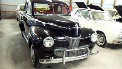 1941 Ford Deluxe Coupe Flathead Black