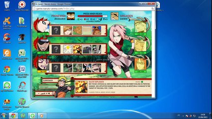 Equipe para Edo Tensei Jinpachi (Naruto Arena)