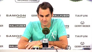 Halle: Federer: 