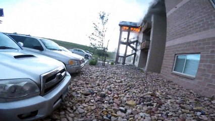 Témoins d'un incendie, il vient au secours d'animaux