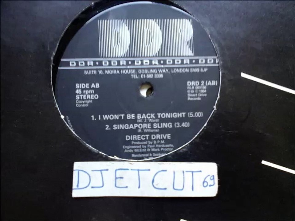 DIRECT DRIVE -SINGAPORE SLING(RIP ETCUT)DDR REC 84