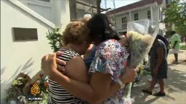 Anguish and debate as US remembers shooting victims