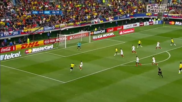 Pablo Armero Great Run and Shot | Colombia vs Peru 21.06.2015