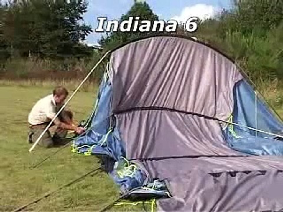 Aufbau OUTWELL INDIANA VI - 6 Personen Zelt