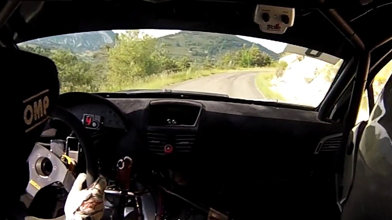 Rallye du Laragnais 2015 ES5 Col Saint Jean OBERTI/CORMERAIS 207 S2000