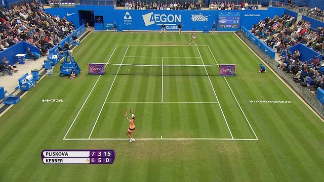 Kerber v Pliskova - WTA Birmingham F