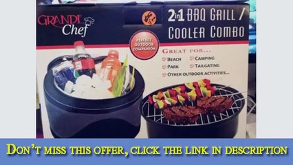 Check Grande Chef Cooler/BBQ Grill Combo Top