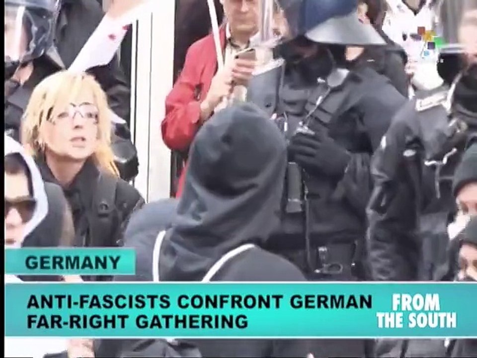 Germany: Anti-fascist Activists Opposed Right-W...