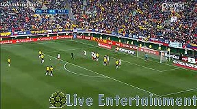 James Rodriguez Amazing Free-Kick Chance | Colombia vs Peru
