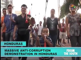 Honduras: Massive Anti-Corruption Demonstration