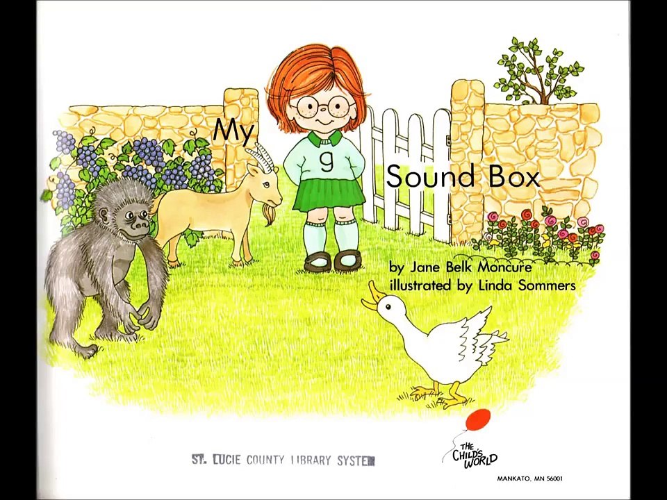 Children's story book - My 'g' Sound Box (Read by Cynthia)