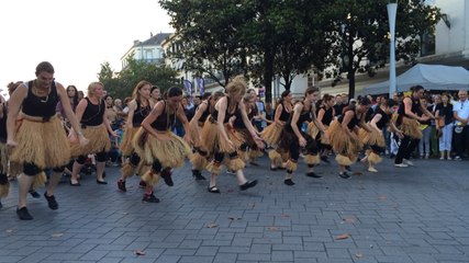 La troupe de Brazza a la fête de la musique
