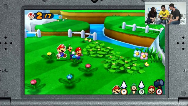 Mario & Luigi : Paper Jam Bros. (3DS) - Treehouse Live - E3 2015