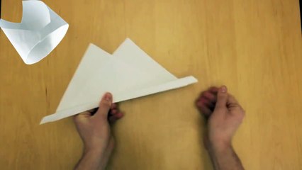 Easy UFO Paper Airplane Instructions