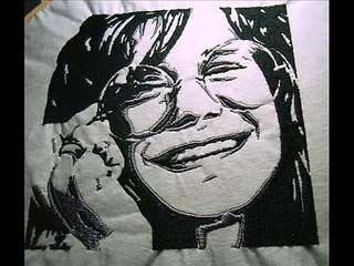 Bead Embellished Embroidery - Beading on Existing Embroidery