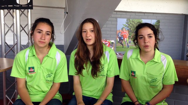 Les Jeunes Reporters de THIANT interview de Jeunes Officielles aux Championnats de France d'Athlétisme