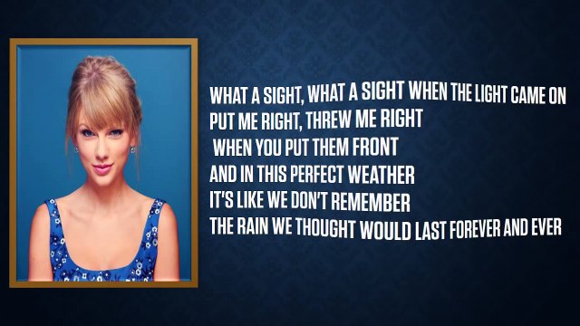 Taylor Swift - Sweeter Than Fiction Lyrics