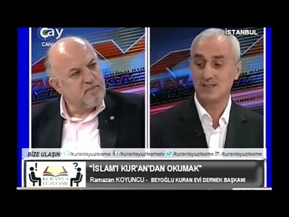 İslamı kurandan başka her yerden okuyoruz ama sadece kurandan okumuyoruz