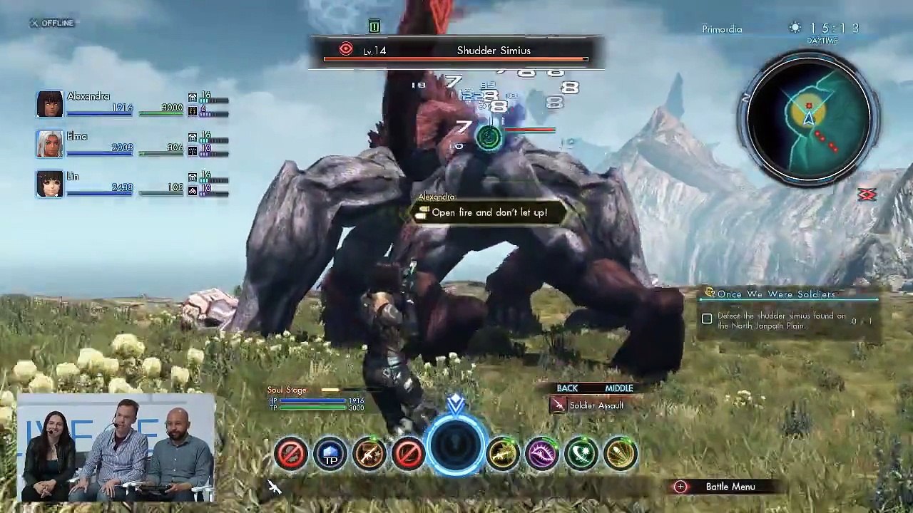 Xenoblade Chronicles X (WIIU) - Treehouse Live - E3 2015