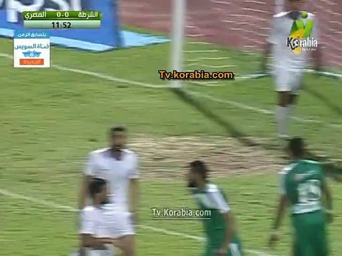ملخص مباراة إتحاد الشرطة و المصري ( الدوري المصري )