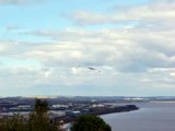 Lancaster bomber, Spitfire & Hurricane Flyby