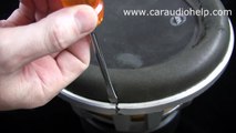 How to Repair and Refoam a JL Audio W7 Subwoofer