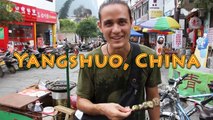 Stinky Tofu - Eating Smelly Tofu in China!