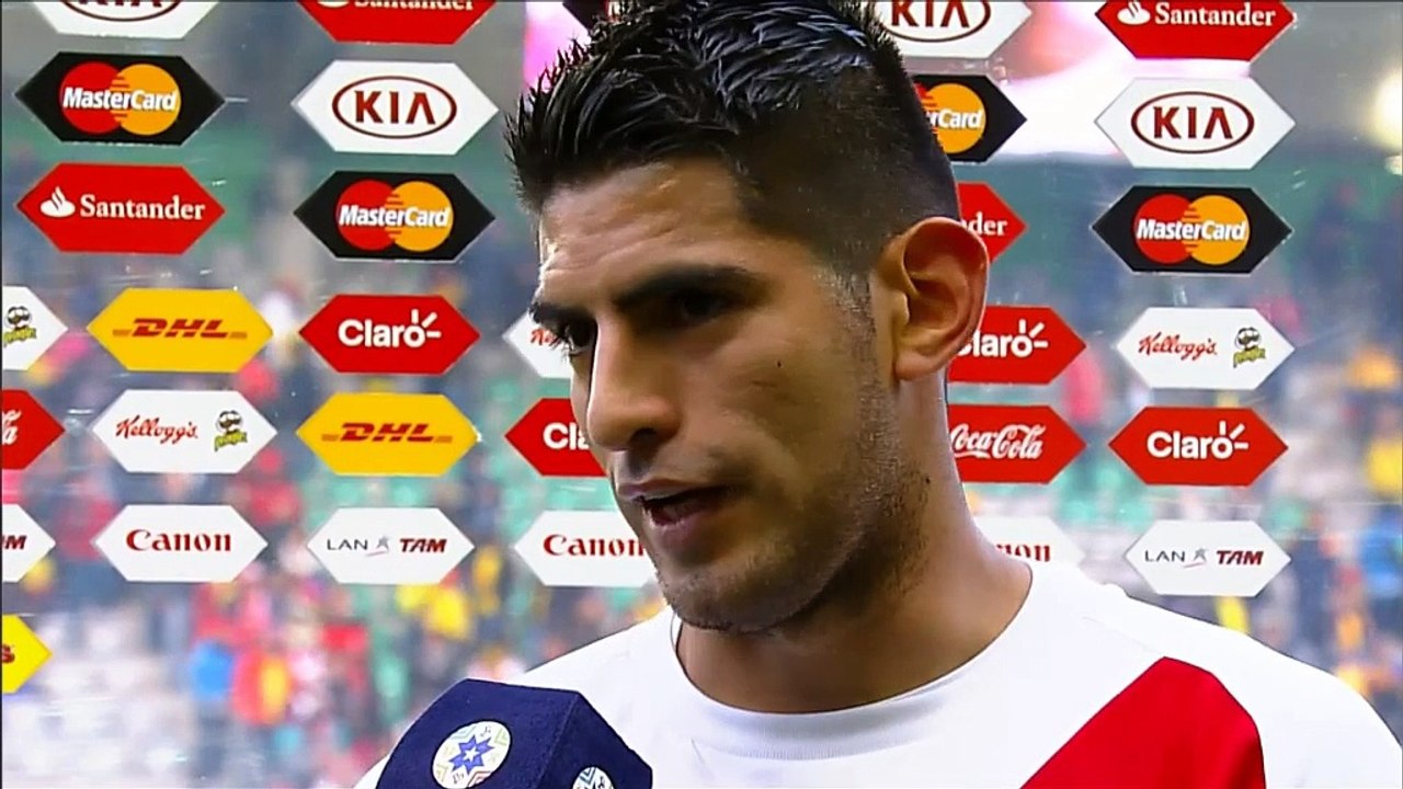 Copa América: Grupo C: Zambrano: "Seguimos pensando en grande"