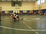 Girl Pins guy in high school wrestling match