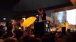 Hong Kong Umbrella Movement 遮打 : Leung Kwok-hung (Long Hair, 長毛)  speaks at protest