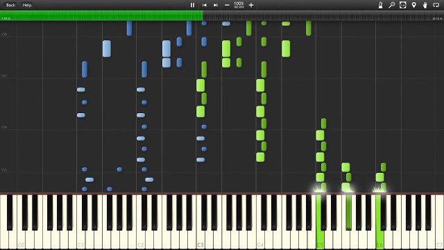 Hungarian Rhapsody No. 2 IMPOSSIBLE Synthesia Piano Tutorial