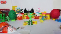 Kinder Joy Surprise Toys | Surprise Eggs Play Doh Videos | surprise eggs disney unboxing