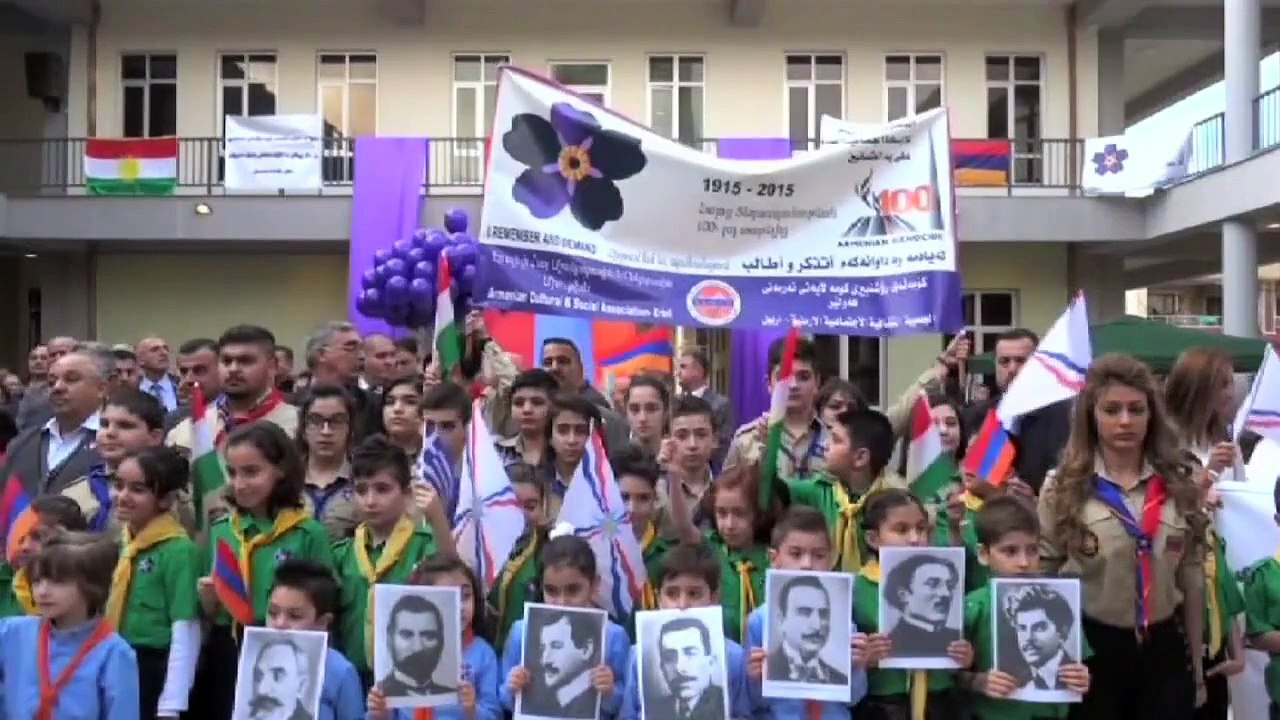 Iraqi Armenians mark centenary of Ottoman massacres
