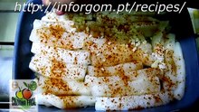 Tiras de Potas no Forno