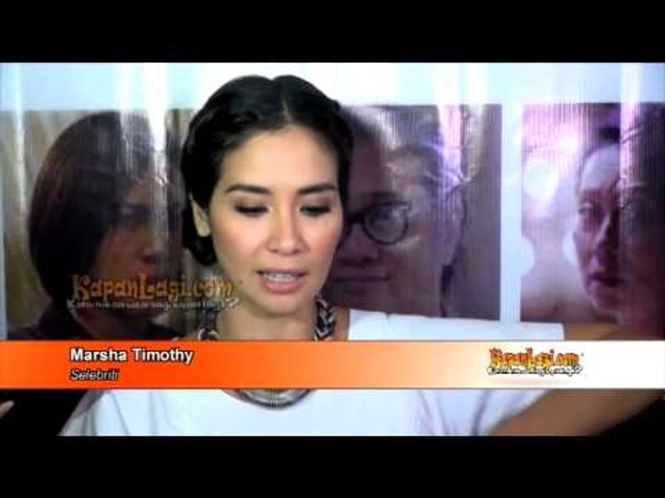 Kesulitan Urus Anak, Marsha Timothy Di Bantu Suami