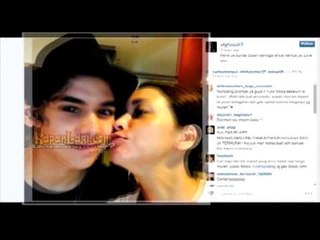 Ciuman Hangat Maia Estianty Untuk Al Ghazali