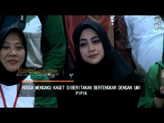 Diduga Berantem Dengan Umi Pipik, Ini Tanggapan Rossa