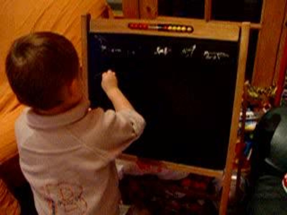 Stoyan au tableau