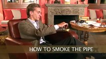 Smoking a Savinelli Tobacco Pipe