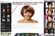 BOB Hairstyles, Haircuts Previewer - Hairstyle Ideas for Women (virtual hair styler gallery video)