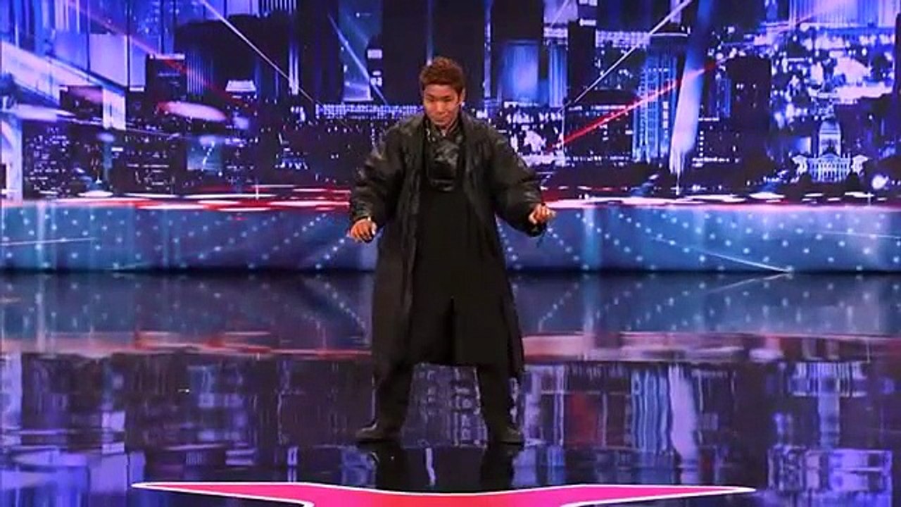 Japanese EPIC ROBOT-MATRIX dance - america's got talent